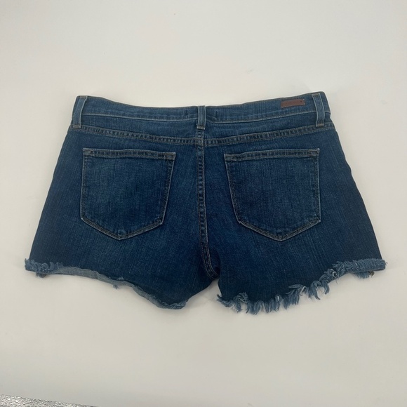 Principle Denim Innovators Wanderer Cut Off Ripped Jean Shorts Size 30 Womens - Picture 3 of 7